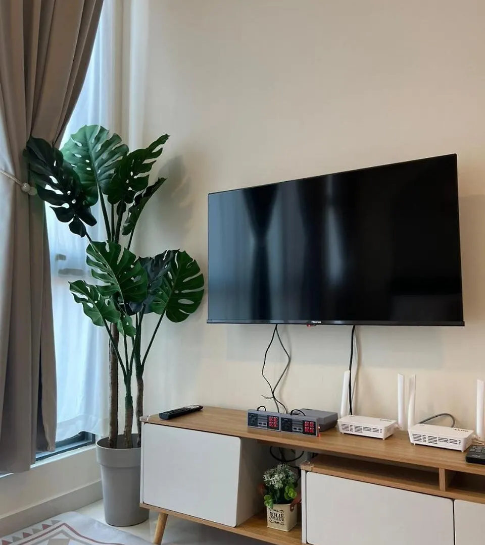 Cozy Place Sks 1-4 Pax, Nearby Ciq, Baby Friendly Johor Bahru Apartment